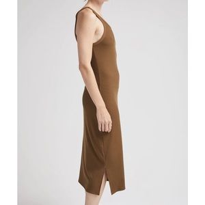 RICHER POORER Ribbed Midi Dress